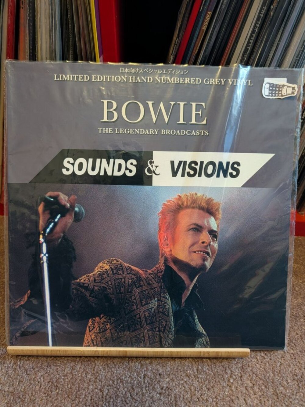 David Bowie  Sounds & Visions Best Live Concerts Vinyl Record
